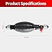 Portable High Flow Siphon Hand Pump,Manual Car Fuel Transfer Pump for Gas,Gasoline,Petrol,Diesel,Oil and Liquid, Water pump for fish tank,3M PVC Hose