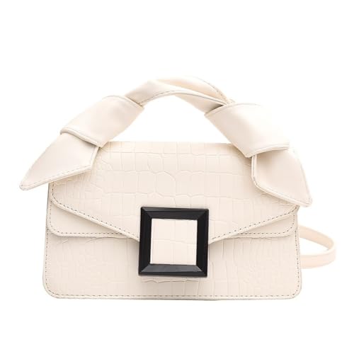 Image of Women Vegan Leather Evening Handbag Crocodile Pattern Handle Clutch Purse Cross Body Envelope Bag