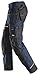 Snickers Workwear U621495043230 RuffWork Canvas Work Pants + Holster Pockets (Navy/Black) - 32/30