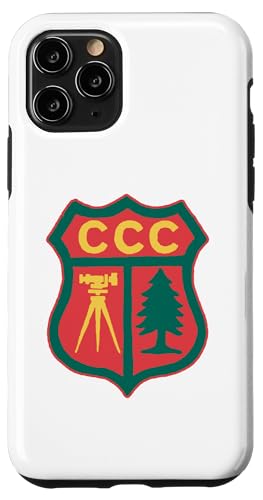 Vintage Civilian Conservation Corps Retro CCC Logo X}zP[X iPhone 11 Pro p