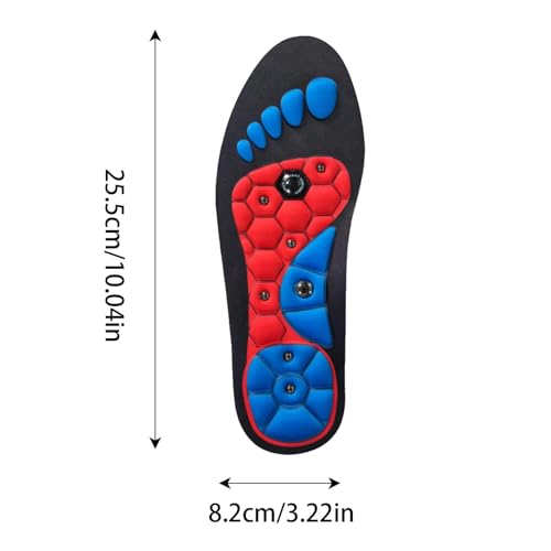 Acupressure Magnetic Insoles for Foot Pain Relief, Weight Loss, and Orthopedic Support - Men and Women - Image 5