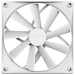 Ventilador Nzxt 140Mm Nzxt F140Q Quiet Airflow Fans - RF-Q14SF-W1 - Aumenta el Volumen de Aire - Funcionamiento silencioso - Durabilidad a Largo Plazo - Paquete Individual de Ventilador de 140 mm - Blanco