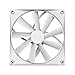 NZXT F140Q Quiet Airflow Fans - RF-Q14SF-W1 - Erhöhen Sie das Luftvolumen – Leiser Betrieb – Langfristige Haltbarkeit – 140-mm-Lüfter Einzelpackung – Weiß