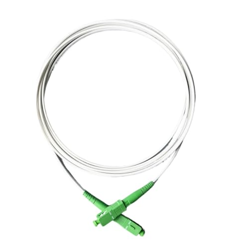 Cavalier fibre optique FTTH SC-SC monomode blanc de 300cm pour réseau intérieur