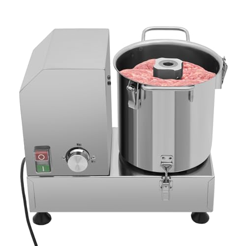 Comparison: Best Food Processor 1200 Watt 10 Commercial Food Processor, 1200W Electric Vegetable Chopper Machine 2800 RPM Adjustable Speed, 5.45Qt Stainless Steel Vegetable Processor Meat Grinder Food Processor Chopper for Veggie,Fruit,Meat