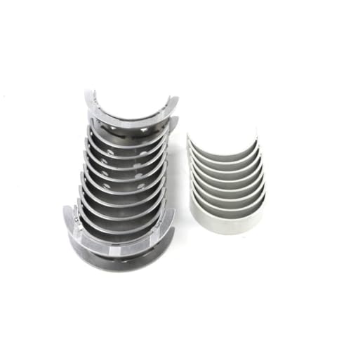 PFFbrgJSJ Juego de cojinetes Principales del cigüeñal de biela 77950600 77951600 11217802657 11247798085 Compatible con X1 X3 X5 1 Serie 3 Serie 5 Serie N47 D20 2.0
