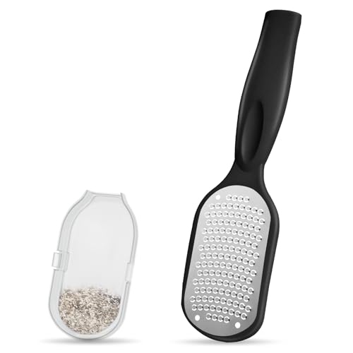 Flintronic Lima Pies, Eliminador de Callos, Removedor Profesional de Callos para Pedicuras, Raspador de Pies para Pies Agrietados Secos y Húmedos, para Eliminar la Piel Muerta, Durezas, Callosidades