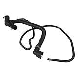  Lawnoval Manguera de radiador ABS negra compatible con Ford Mondeo 2000-2007 OEM 2S71-8260-DB 1202254 tubo de refrigerante de coche de repuesto