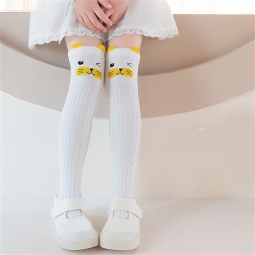 1 Pair Kids Knee Length Socks Cotton Stockings Breathable Leg Calf Socks Without Restraint for Everyday Comfort and Fun4
