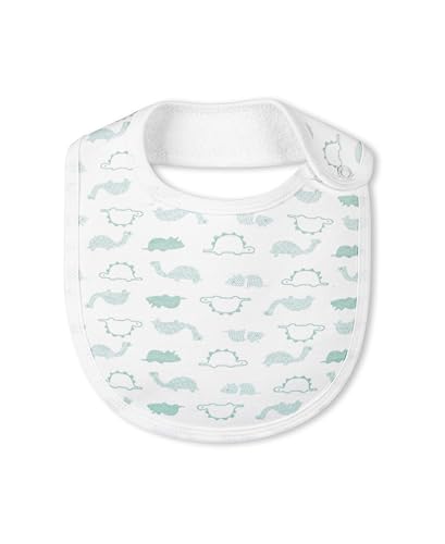 Image of Real Basics bib set of 6 for kids, 100% cotton, for new borns, girls and infants.(soft and absorbent /multicolour)