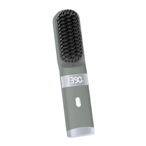 Image of Cordless Straight Hair Brush(Grayish Black)
