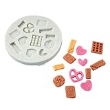 Silikonformen für Kekse, Kekse, Süßigkeiten, Kuchen, Fondant, Schokolade, Backwerkzeug, lebensmittelechtes Backen