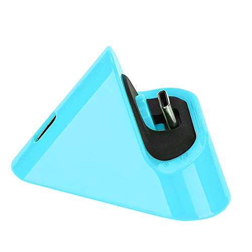 Outil de Charge pour Machines de Jeu, Chargeur de Machine de Jeu en ABS Triangle d'entrée en Silicone de Type C pour la Maison(Bleu Vert) Cover