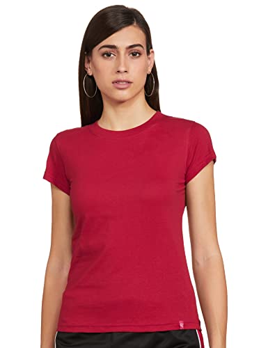 Macrowoman W-Series Women's Solid Regular Fit T-Shirt Price History