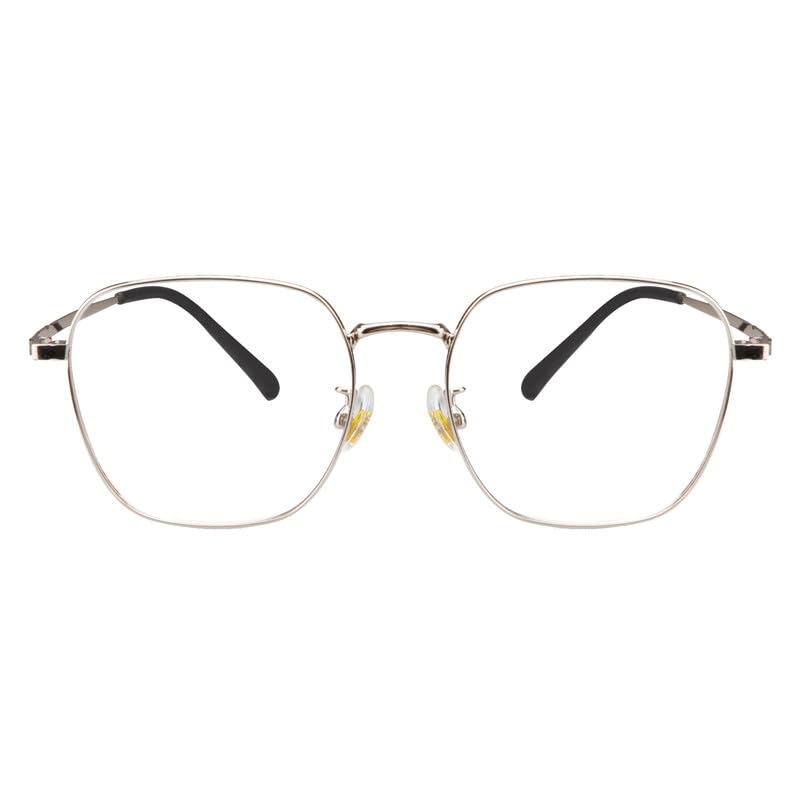 LAMBBAA Blue Light Reading Glasses for Women Men Classic Computer Eyeglasses Fashion Titanium Frame Clear Lens Eyewear
