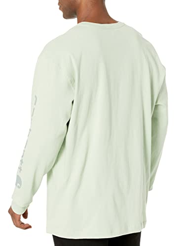Image of Carhartt Men's Dearborn Loose Long-Sleeve Logo T-Shirt Closeout