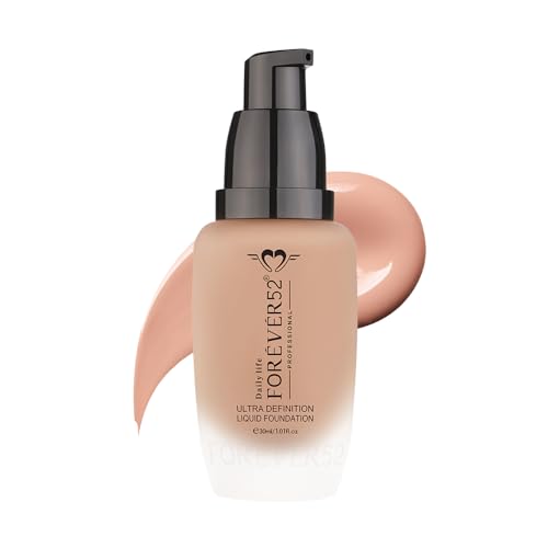 Image of Daily Life Forever52 Ultra Definition Liquid Foundation|24H Wear, Medium to Full Coverage, Long Lasting, Anti-Aging, Satin Finish| All skin types - Chocolate Mousse (FLF008) 30ml