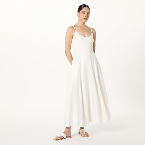 The Drop Women's Luna Scoop Neck Linen Maxi Dress4