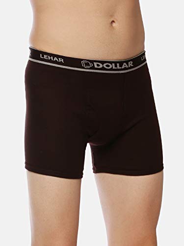 Image of Dollar Lehar Mens Combed Cotton Trunk - Actual Colour May Vary