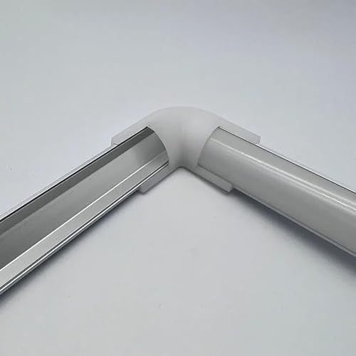 Image of LED channel connector corner kit Connectors for V-shaped aluminum channels LED light bar corner connector LED light bar corner connector For 16x16mm LED aluminum channel screws -10pcs