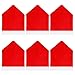 6pcs Housses de Chaise de Noël Couverture de Chaise de Noël Décoration de Chaise pour la Fête et Le Dîner de Noël (6pcs)
