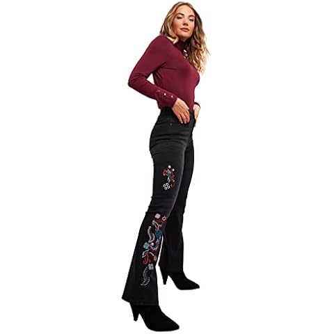 Joe Browns Women's Floral Embroidered Bootcut Jeans Cover