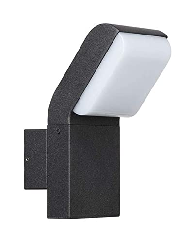 Lampe murale LED extérieure étanche avec applique style industriel - 2