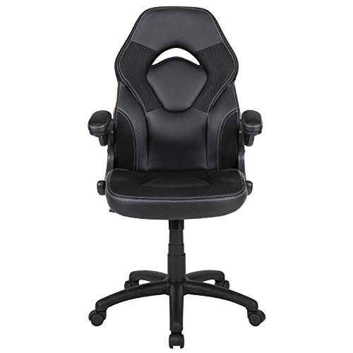 Flash Furniture X10 High-Back LeatherSoft Racing Style Gaming Chair CH-00095-BK-GG の商品画像 6