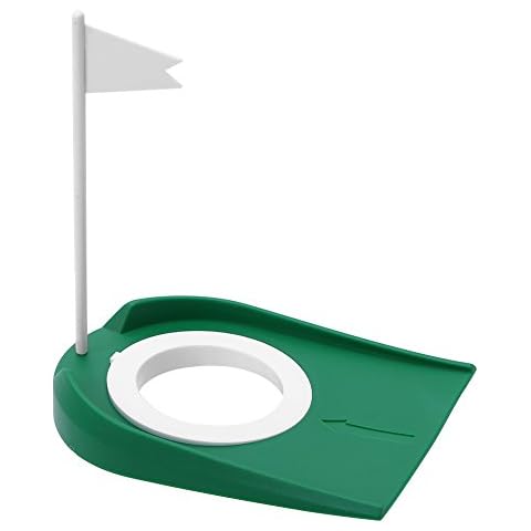 GOTOTOP Indoor Outdoor Plastic Golf Putting Cup Mat Practice Training Aids Cover