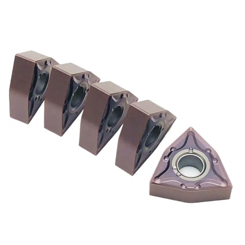 10 Puntas de Carburo WNMG080404 MA VP15TF para Torno CNC miniatura 1