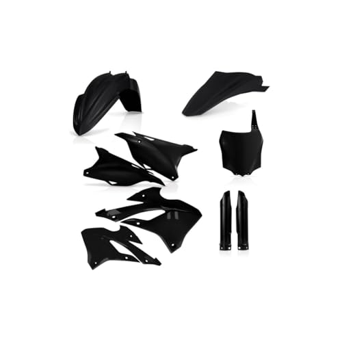 Kit plastique Acerbis KX 85 2022 finition noire brillante premium