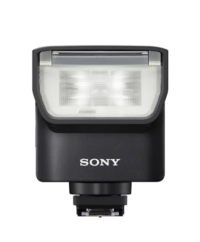 Sony HVL-F28RMA externer, kompakter und dimmbarer Blitz mit kabelloser Funksteuerung – ideal für Vlogging, Porträts, Events und spiegellose...