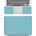 15-15.6 inches Netbook Laptop Skin Sticker Decal Reusable Cover Protector for 11.6 12 13 13.3 14 15 15.4 Notebook Chromebook Easy to Apply and Remove, Scratch-Resistant Waterproof I Sky Blue