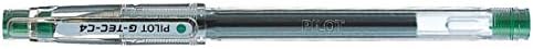 Pilot 0.4 mm C4 Gtec Gel Rollerball Tip - Black/Blue/Red/Green (Pack of 4)