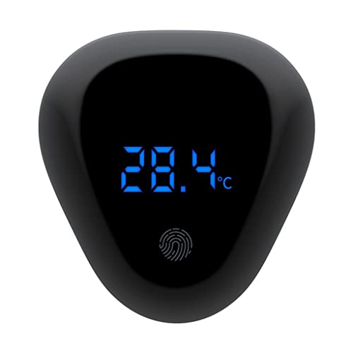 Thermomètre d'aquarium numérique pour éviter les chocs thermiques de l'eau avec écran LED