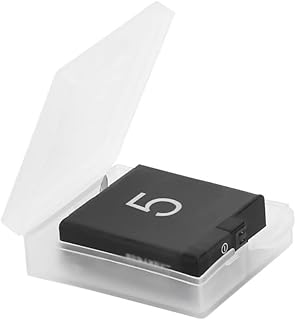 Plastic Battery Box,10pcs Clear Battery Holder Storage Box Case Dampproof Container for Gopro 3 4 5 6 To Store Batteries,Sturdy, Pliable And Durable
