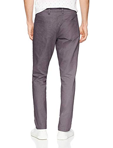 Amazon Essentials Men's Skinny Fit 5-Pocket Comfort Stretch Chino Pants, Grey, 38W x 34L - image 3