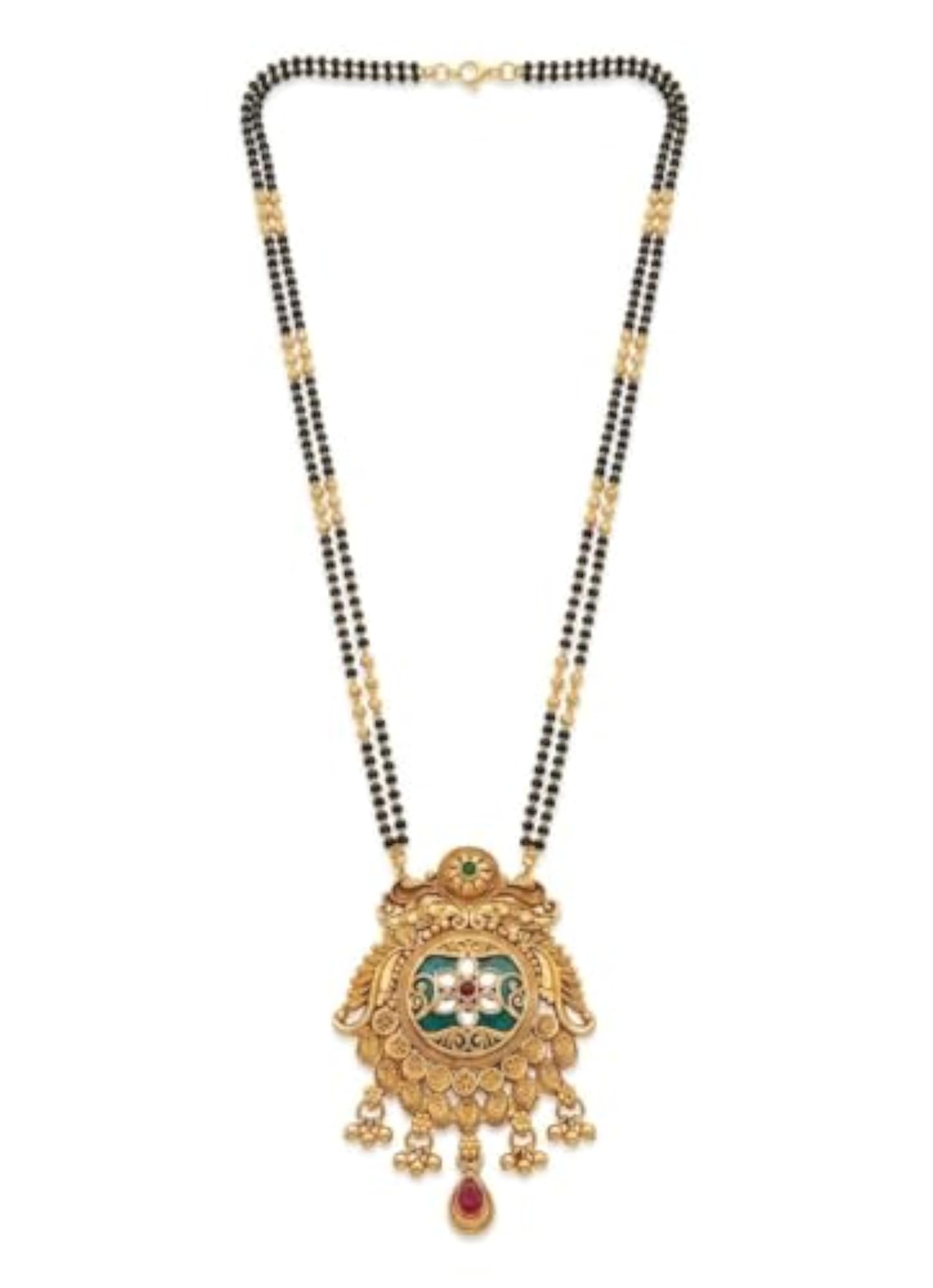 Heritage Mangalsutra with Dull Finish