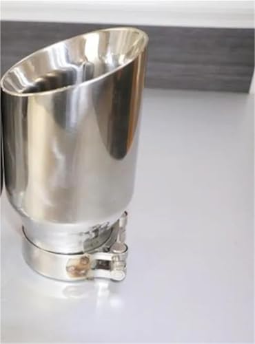 Embouts d'échappement en acier inoxydable finition miroir 48 89 mm - 3