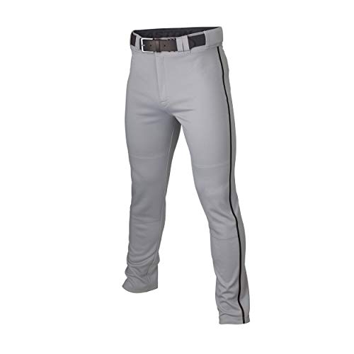 Easton | RIVAL+ Piped Baseball Pant | Grey/Black | Youth | Small