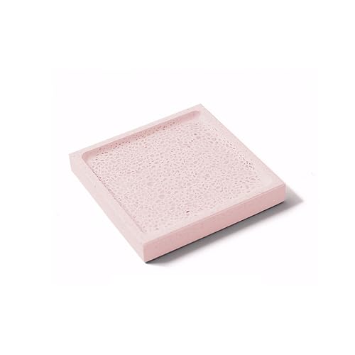 珪藻土 石けん 吸水トレイ ソープホルダー トイレ キッチン スクエア 石面 速乾 消臭 抗菌 洗面所 洗面台 ファッション プレミアムギフト ホワイト ブルー ピンク グリーン プレゼント ギフト フレンド