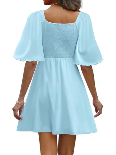 Image of MixShe Summer Dresses for Women 2026 Elegant Classy V-Neck Dress S-XXL