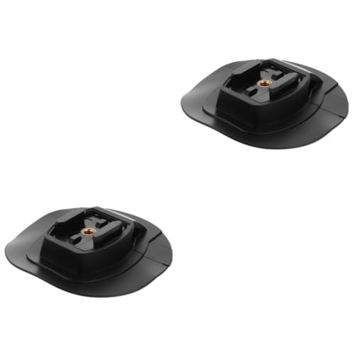 VANZACK 2pcs Surfboard Camera Mount Base Durable Action Camera Mounting Bracket for Outdoor Sports Photography Lightweight Resistant Design Easy Installation Removal Compatible Paddle