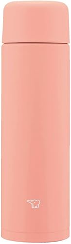Zojirushi SM-MA35-PM Water Bottle, Seamless Stopper, Small Capacity, 11.8 fl oz (350 ml), Screw, Stainless Steel Mug, Dahlia Pink, Integrated Washer