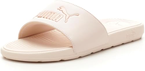 PUMA PUMA Women's Cool CAT 2.0 WNS Slide Sandal, Pristine-Rose Gold, 9