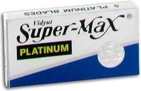 Amazon.com: Super-Max Platinum Double Edge Razor Blades - 5 ea by ...