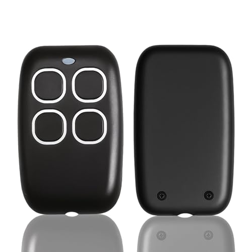 Mando de Garajes Puerta 4 en 1 Universal Multifrecuencia 280-868 Mhz Distancia Telecomando Rolling Code Clonador Autoaprendizaje Compatible con CAME TOP432EV/ NA/EE con Lista de Compatibilidad