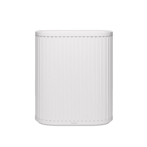 Windmill Air Purifier for Home - 3-In-1 Filtration for Smoke & More - True HEPA Filter, Activated Carbon, & Pre-Filter - Covers Up To 1950 sq ft - Ultra-Quiet - App Compatible - White