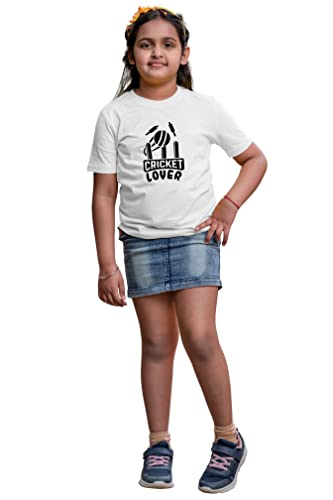 Image of Kids Cricket Lover Half Sleeve Printed Tshirt