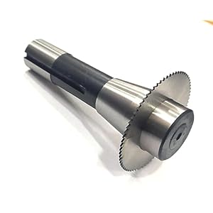 AI TOOLS Slitting Slotting Saw Holder with Circular Saw Blade R8 Shank 7/16″ UNF